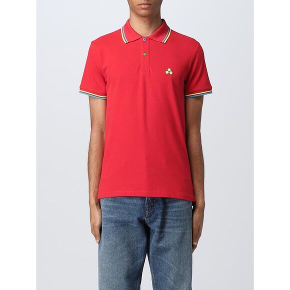Peuterey Polo Shirt Men Strawberry